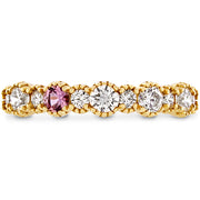 0.57 ctw. Behati Beaded Band with Sapphires in 18K White Gold