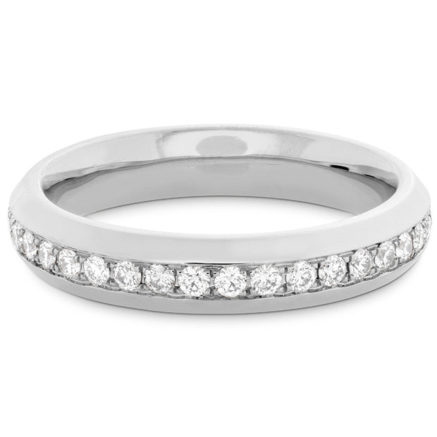 0.5 ctw. Coupled Eternity Band 4mm in 18K White Gold